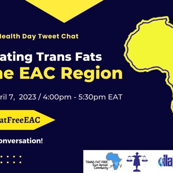 World Health Day Trans Fat Campaign Tweet&nbsp;Chat