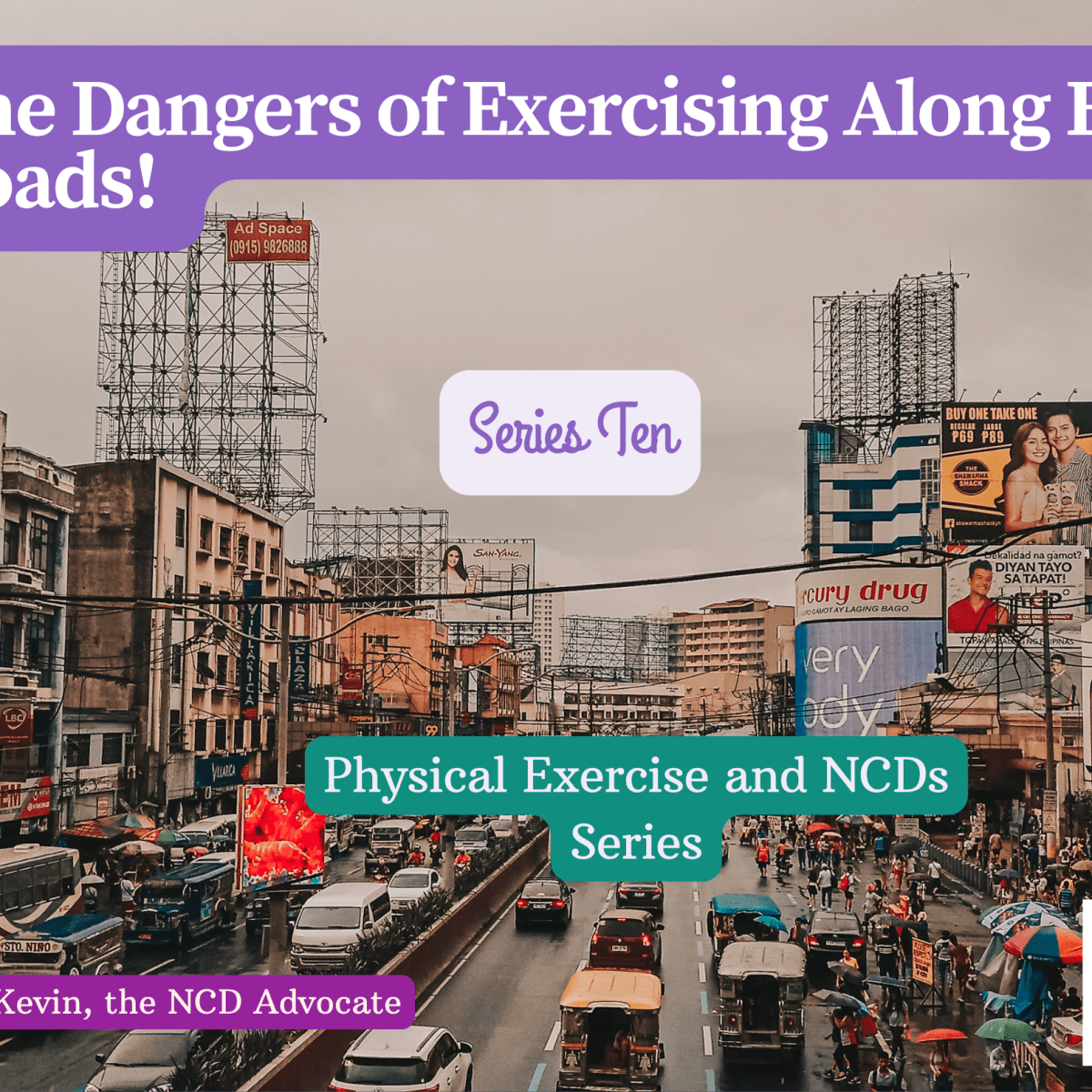 New Episode Alert: The Dangers of Exercising Along Busy&nbsp;Roads