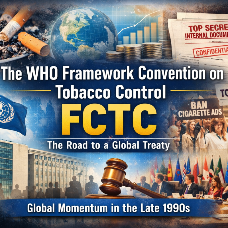 The WHO Framework Convention on Tobacco Control (WHO FCTC): Why the Late 1990s Created the Perfect Policy&nbsp;Window